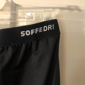 Soffee Dri Black Workout Leggings